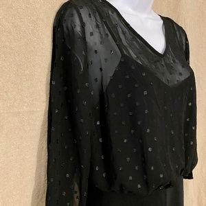 Maurices | Embellished Black dress | Size M